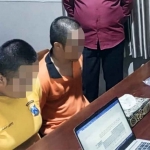 Para tersangka pencurian yang ditangkap petugas dari Satreskrim Polres Magetan.