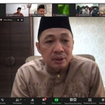 DPW Gelora Jawa Timur menggelar tahlil virtual untuk mendoakan Almarhum Lora Thohir. (foto: ist)