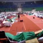 Begini kondisi kekacauan kongres HMI. foto: merdeka