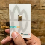 Harga emas Antam mulai menunjukkan peningkatan. Foto: Bangsaonline.