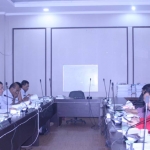 Jajaran PDAM Pasuruan saat rapat dengan Komisi II DPRD.