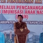 Bupati Madiun, Ahmad Dawami, saat memberi sambutan.