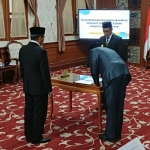 Pelantikan Pj. Sekdakab Pamekasan