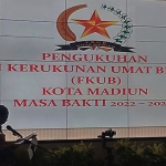 Suasana pengukuhan pengurus FKUB Kota Madiun.