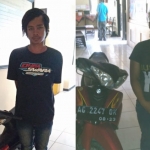 Pasutri Sultonu Qoirudin (22) dan Eni Endang Wijayanti (24) diamankan di Mapolres Blitar berikut barang bukti.