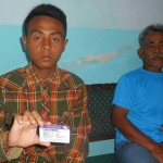 Johan Santana, siswa SMK yang dilarang ikut UAS karena menunggak SPP. foto: istimewa