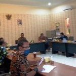 Komisi C DPRD Lamongan saat hearing dengan dinas terkait pembangunan sejumlah proyek. 
