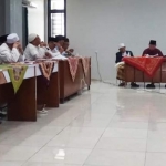 Pertemuan para dzuriah (keturunan) pendiri Nahdlatul Ulama (NU) di Pesantren Tebuireng Jombang Jawa Timur, Rabu (7/8/2019). 