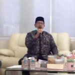 Drs. Mohni, M.M. Wakil Bupati Bangkalan saat mengikuti Halal Bihalal Keluarga Madura Lintas Provinsi dan Lintas Negara.