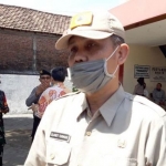 Plt. Kepala Pelaksana BPBD Kabupaten Kediri, Slamet Turmudi. foto: MUJI HARJITA/ BANGSAONLINE