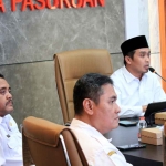 Wakil Wali Kota Pasuruan, Adi Wibowo, memaparkan upaya penurunan stunting.