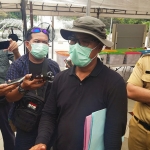 Wakil Koordinator Humas Gugus Tugas Percepatan Penanganan Covid-19 Kota Surabaya, M. Fikser. (foto: YUDI A/ BANGSAONLINE)