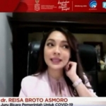 Juru Bicara Pemerintah untuk Covid-19, dr. Reisa Broto Asmoro.