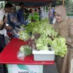 Walaupun tidak memiliki lahan pertanian yang luas, Surabaya ternyata bisa memamerkan produk-produk hasil pertanian mereka. (foto: hms)