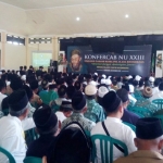 Sebanyak 1.200 warga Nahdliyin hadir dalam pembukaan Konfercab NU Bojonegoro XXIII pada Minggu (30/12/18) siang.