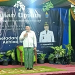 Wabup Sidoarjo saat memberi sambutan.