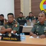 Danrem 084/BJ,  Brigjen TNI Terry Tresna Purnama, saat mengikuti pelatihan teknis percepatan penurunan stunting.