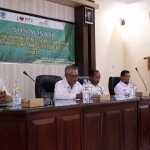 Sosialisasi perundang-undangan soal organisasi kemasyarakatan yang digelar Bakesbangpol Kota Probolinggo.