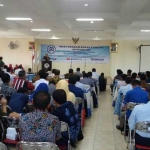 Suasana Muskercab Gapensi Gresik. foto: syuhud/ BANGSAONLINE