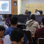 Sekretaris Daerah Kota Kediri, Bagus Alit (tengah) saat memberi sambutan. Foto: Ist.