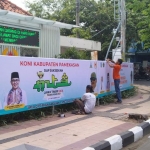 Kantor KONI Pemekasan yang akan dijadikan posko induk untuk Panitia MTQ Jatim ke XXIX di Kabupaten Pamekasan.