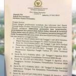 Surat yang diduga dari Setya Novanto untuk Pertamina.
