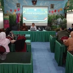KKG PAI Kota Batu saat menggelar Dzikir Kebangsaan dengan tema “Bersama Merajut Kedamaian di Negeri Tercinta” di Aula SDN Ngaglik 01.