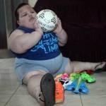 Inilah bayi berberat badan 70 kg itu. Foto: deamer radio.com/yahoo.com