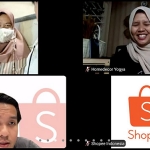 Tangkapan layar media briefing yang digelar Shopee.