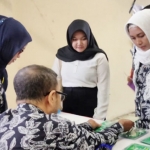 Wali Kota Mojokerto Ika Puspitasari saat meninjau tes CPNS di GMSC.