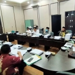 Dinas Pendidikan dan Komisi IV DPRD saat membahas sistem pembelajaran selama pandemik Covid-19.