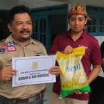 Bantuan untuk korban banjir dari ASN Pemkot Mojokerto.