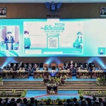 Kampanye donasi Rp65 ribu untuk Dana Abadi ITS yang digalakkan di gelaran Wisuda ke-132 ITS, beberapa waktu lalu. (Ist)