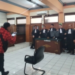 Sidang putusan kasus kekerasan seksual Bos Sekolah Selamat Pagi Indonesia, Rabu (7/9/2022)