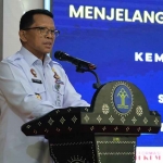 Kepala Kanwil Kemenkumham Jatim, Heni Yuwono, saat memberi paparan.