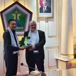 Wali Kota Malang saat bersama delegasi Palestina.