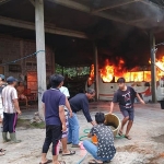 Lokasi terjadinya kebakaran. (foto: ist).