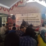 Buka bersama Lapas Kelas IIB Ngawi bersama WBP dan Keluarganya di Halaman Lapas Ngawi.