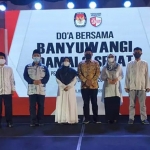 KPU Banyuwangi menutup rangkaian kampanye dengan doa bersama.