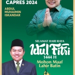 Anggota FPKB DPRD Jatim Mengucapkan Minal Aidzin Wal Faidzin