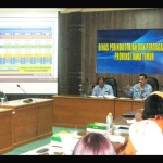 Suasana rapat Gerakan ACI.