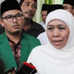 Gus Habib saat mendampingi Khofifah dalam kegiatan pembekalan saksi PPP. foto: ist