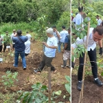 Kegiatan penanaman 1.000 pohon di lahan milik UIN Maulana Malik Ibrahim, Malang.