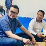 Bayu Airlangga, kandidat terkuat Ketua DPD Partai Demokrat Jawa Timur (kiri) dan Yakup, S.Pd., Ketua DPC Partai Demokrat Kabupaten Kediri dalam sebuah acara beberapa waktu lalu. (foto: ist)