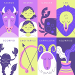 Ilustrasi ramalan zodiak