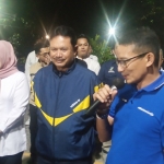 Menparekraf Sandiaga Uno memberikan kesan dan pesannya usai berkeliling Kota Madiun.