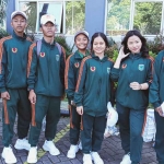 Tim anggar Kota Batu yang akan ikut berlaga di Porprov IX Jatim 2025.
