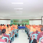 Suasana pembekalan untuk calon kepala sekolah.