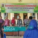 Suasana Musrenbang di Kecamatan Singgahan. foto: AHMAD/ BANGSAONLINE