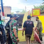 Perobohan pagupon merpati di Gubeng Masjid.